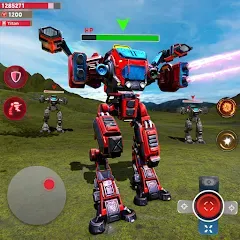 Скачать взлом Mech Robot Wars - Multi Robot  [МОД Бесконечные монеты] - последняя версия apk на Андроид