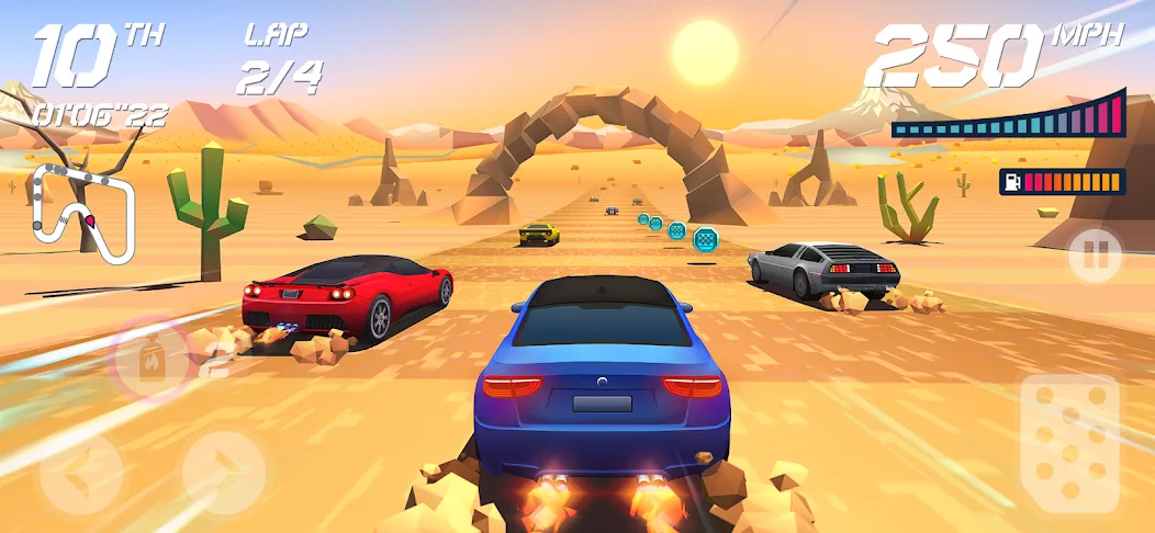 Horizon Chase – Arcade Racing (Хорайзон Чейс)  [МОД Много денег] Screenshot 5