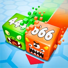 Скачать взломанную Cube Zone io  [МОД Все открыто] - последняя версия apk на Андроид