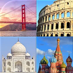 Взломанная Cities of the World Photo-Quiz  [МОД Бесконечные деньги] - полная версия apk на Андроид