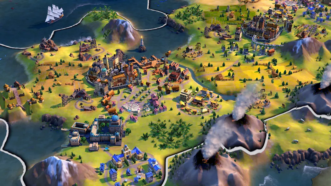 Civilization VI - Build A City (Цивилизация )  [МОД Бесконечные деньги] Screenshot 2