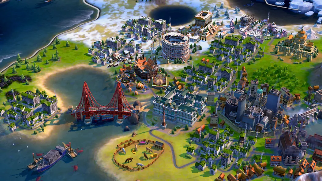 Civilization VI - Build A City (Цивилизация )  [МОД Бесконечные деньги] Screenshot 5
