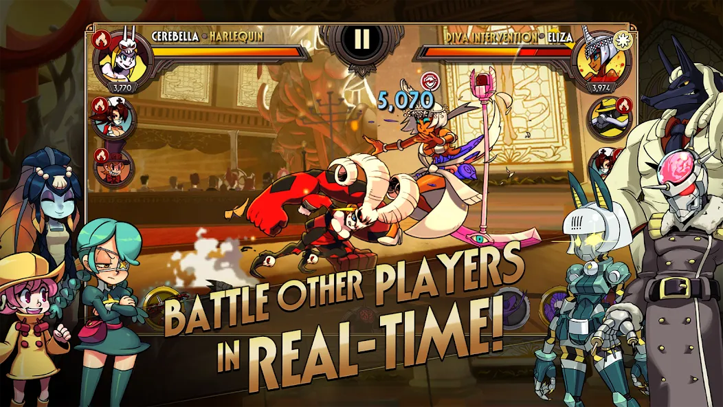 Skullgirls: Fighting RPG (Скулгрлз)  [МОД Mega Pack] Screenshot 2