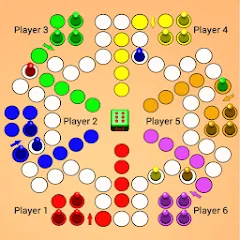 Скачать взломанную Ludo 3D Online (Лудо 3Д Онлайн)  [МОД Mega Pack] - полная версия apk на Андроид