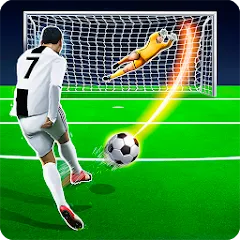 Скачать взломанную Shoot Goal - Soccer Games 2022 (Шут Гоал)  [МОД Unlocked] - стабильная версия apk на Андроид