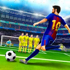 Скачать взломанную Shoot Goal: World Leagues (Шут Гоал)  [МОД Unlimited Money] - полная версия apk на Андроид