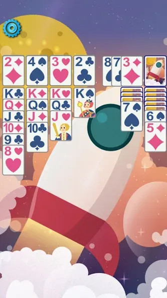 Solitaire Space™ (Солярис Спейс)  [МОД Много монет] Screenshot 3