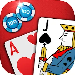 Взломанная Blackjack 21  [МОД Меню] - полная версия apk на Андроид