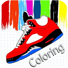 Взлом Basketball Shoes Coloring Book (Раскраска кроссовок для баскетбола)  [МОД Бесконечные деньги] - полная версия apk на Андроид