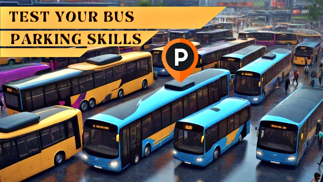 Bus Simulator 3D Bus Games (Городское автобусное симуляторение)  [МОД Бесконечные деньги] Screenshot 3