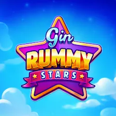 Взломанная Gin Rummy Stars - Card Game (Джин Рамми Старс)  [МОД Все открыто] - последняя версия apk на Андроид