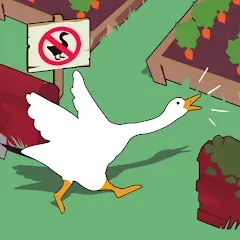 Взломанная Crazy Goose Simulator  [МОД Бесконечные монеты] - полная версия apk на Андроид