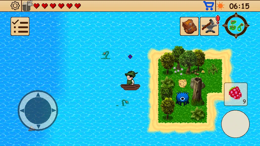 Survival RPG 1: Island Escape (Сурвивал РПГ 1)  [МОД Unlocked] Screenshot 1