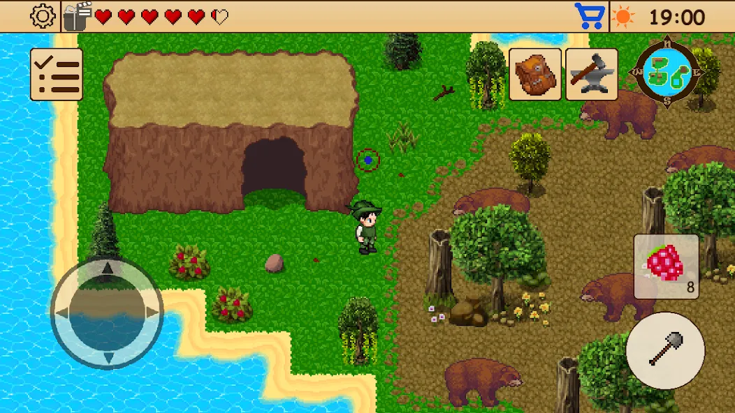 Survival RPG 1: Island Escape (Сурвивал РПГ 1)  [МОД Unlocked] Screenshot 5