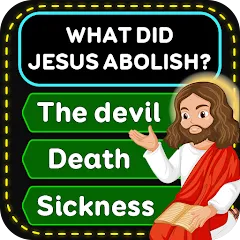 Взломанная Daily Bible Trivia: Quiz Games  [МОД Unlocked] - полная версия apk на Андроид