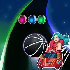 Взлом Billie Eilish : Rolling Ball (Билли Айлиш)  [МОД Меню] - стабильная версия apk на Андроид