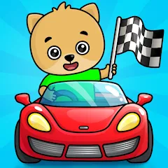 Взлом Bimi Boo Car Games for Kids  [МОД Все открыто] - полная версия apk на Андроид