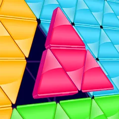 Взлом Block! Triangle Puzzle:Tangram  [МОД Бесконечные монеты] - полная версия apk на Андроид