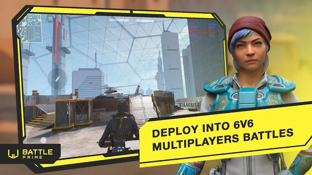 Battle Prime: FPS gun shooting (Баттл Прим)  [МОД Все открыто] Screenshot 5