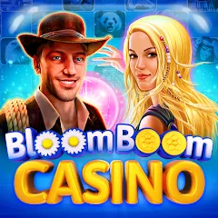 Скачать взломанную Bloom Boom Casino Slots Online (Блум Бум Казино Слоты Онлайн)  [МОД Unlimited Money] - полная версия apk на Андроид