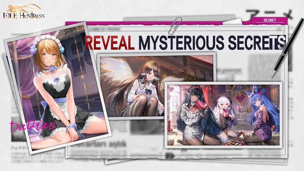 Idle Huntress: Girl's Land EU (Айдл Хантресс)  [МОД Unlimited Money] Screenshot 3