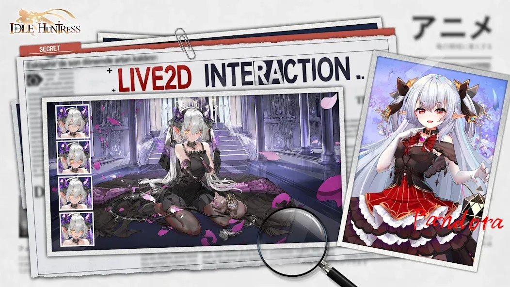 Idle Huntress: Girl's Land EU (Айдл Хантресс)  [МОД Unlimited Money] Screenshot 4