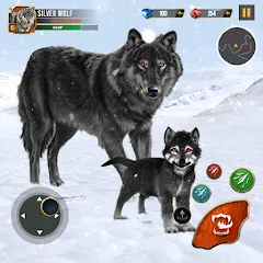 Скачать взлом Wild Wolf Simulator Wolf Games  [МОД Много денег] - последняя версия apk на Андроид