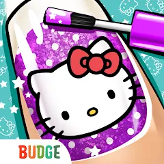 Взломанная Hello Kitty Nail Salon  [МОД Menu] - последняя версия apk на Андроид