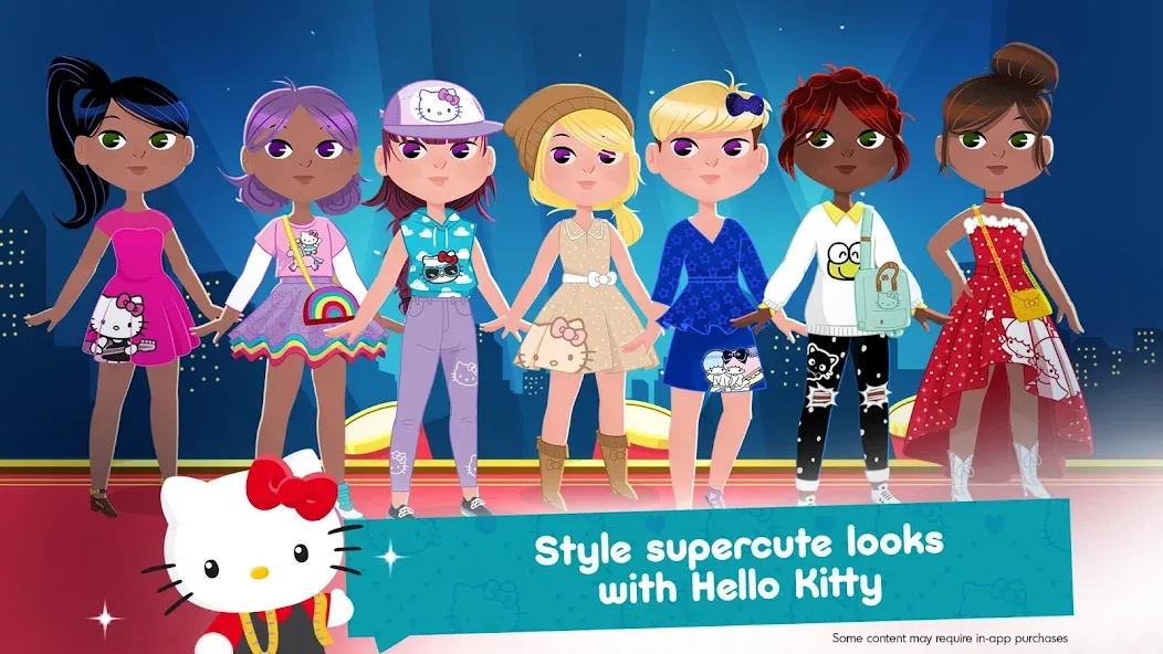 Hello Kitty Fashion Star  [МОД Много денег] Screenshot 1