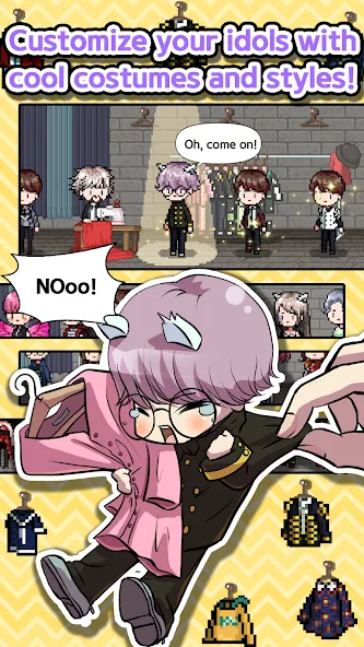 K-POP Idol Producer  [МОД Все открыто] Screenshot 3