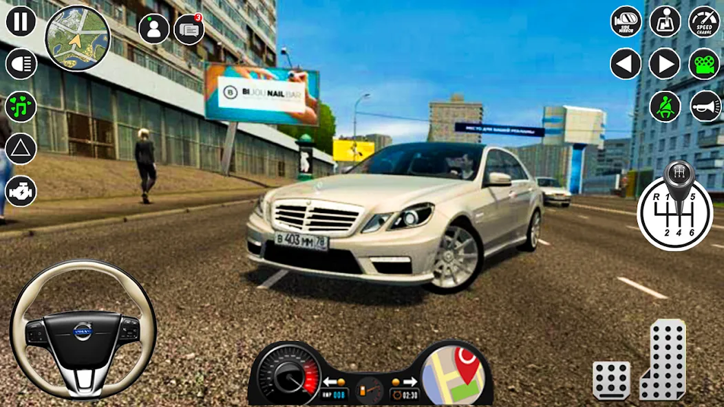 Modern Car Drive Glory Parking  [МОД Mega Pack] Screenshot 4