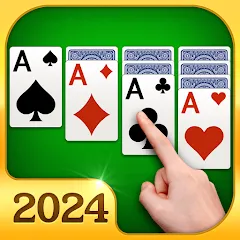 Взломанная Solitaire -Klondike Card Games  [МОД Unlocked] - последняя версия apk на Андроид