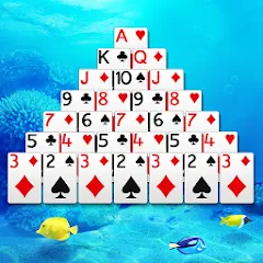 Взлом Pyramid Solitaire  [МОД Mega Pack] - стабильная версия apk на Андроид