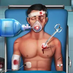 Взломанная Doctor Hospital Games Offline  [МОД Все открыто] - стабильная версия apk на Андроид