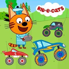 Взломанная Kid-E-Cats: Kids Monster Truck  [МОД Меню] - последняя версия apk на Андроид