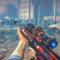 Скачать взломанную Zombie Games 3d 2024 : fps War  [МОД Много монет] - стабильная версия apk на Андроид