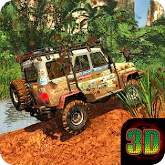 Скачать взломанную Offroad Jeep Driving Simulator  [МОД Mega Pack] - стабильная версия apk на Андроид