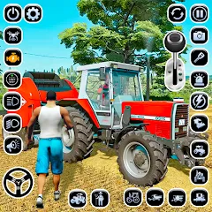 Скачать взломанную Farming Games & Tractor Games  [МОД Много денег] - полная версия apk на Андроид