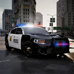 Взлом Police Car Simulator 2023 (Полицейский симулятор автомобиля 2023)  [МОД Menu] - полная версия apk на Андроид