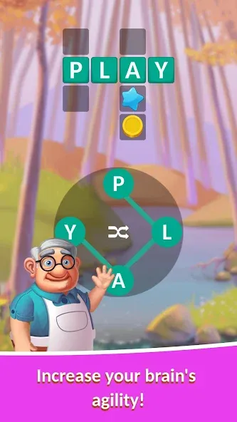 Crocword: Crossword Puzzle  [МОД Mega Pack] Screenshot 1