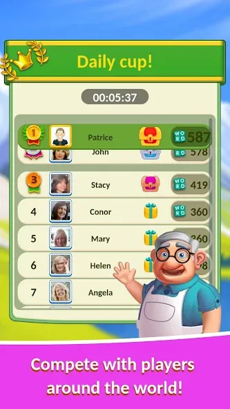 Crocword: Crossword Puzzle  [МОД Mega Pack] Screenshot 2