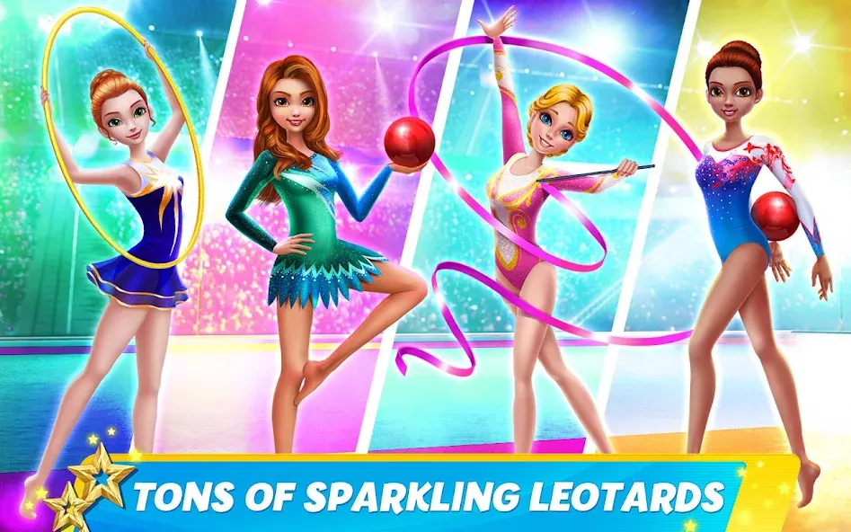 Rhythmic Gymnastics Dream Team  [МОД Mega Pack] Screenshot 1