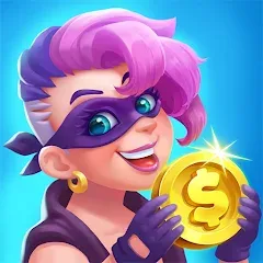 Скачать взломанную Coin Gangster - Spin Master (Коин Гангстер)  [МОД Много монет] - полная версия apk на Андроид