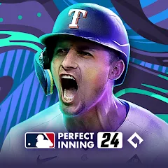 Скачать взлом MLB Perfect Inning 24 (МЛБ Совершенная Подача 23)  [МОД Unlimited Money] - полная версия apk на Андроид