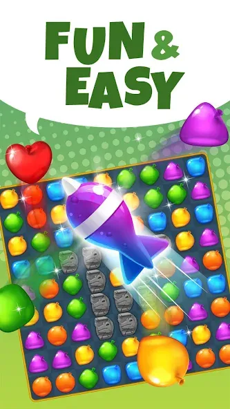 Aqua Blast: Match 3 Puzzle (Аква Бласт)  [МОД Unlocked] Screenshot 2