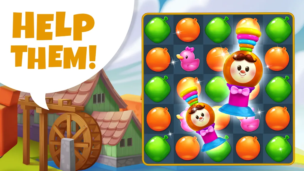 Aqua Blast: Match 3 Puzzle (Аква Бласт)  [МОД Unlocked] Screenshot 5