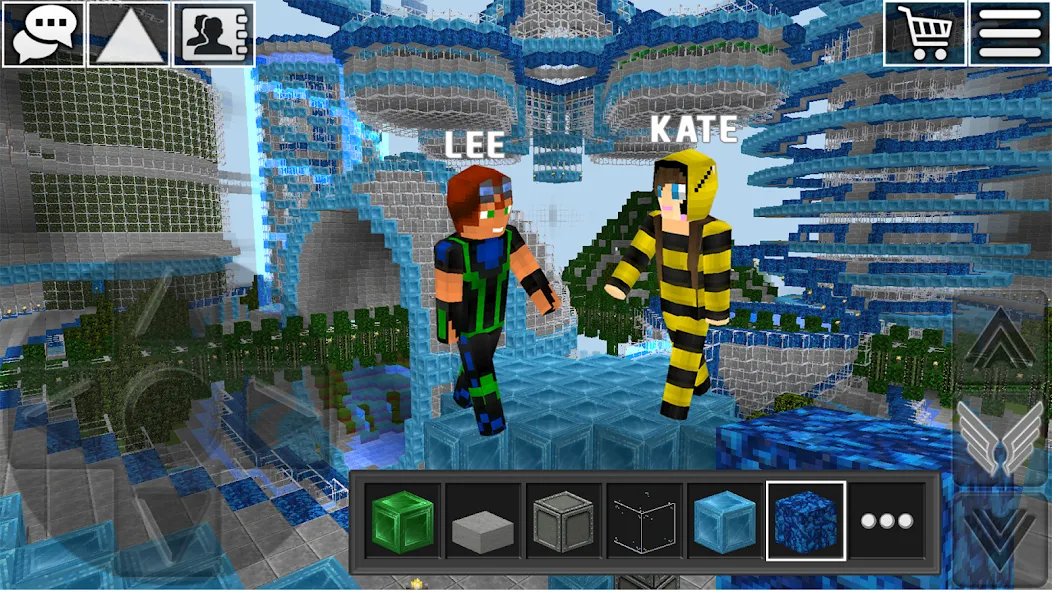 World Craft: Block Craftsman  [МОД Меню] Screenshot 5