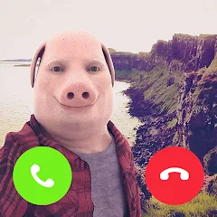 Взлом John Pork In Video Call (Джон Порк ин Видео Колл)  [МОД Unlocked] - полная версия apk на Андроид