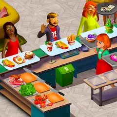 Взлом Cooking Cup: Fun Cafe Games (Кукинг Кап)  [МОД Меню] - полная версия apk на Андроид