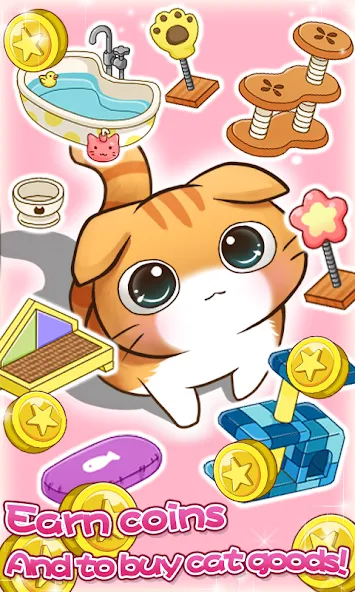 Cat Room - Cute Cat Games (Кэт Рум)  [МОД Menu] Screenshot 5